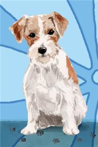 Journal Notebook For Dog Lovers, Jack Russell Terrier Sitting Pretty 6