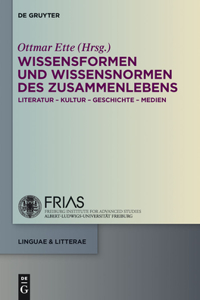 Wissensformen Und Wissensnormen Des Zusammenlebens