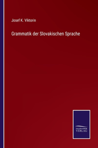 Grammatik der Slovakischen Sprache
