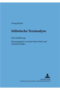 Stilistische Textanalyse