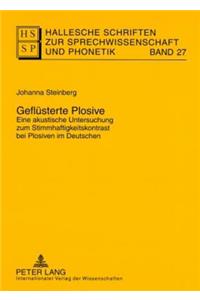 Gefluesterte Plosive