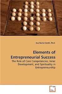 Elements of Entrepreneurial Success