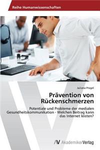 Prävention von Rückenschmerzen