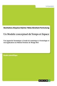 Modele conceptuel de Temps et Espace