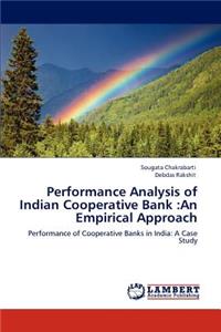 Performance Analysis of Indian Cooperative Bank