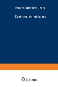 Griechische Satzlehre