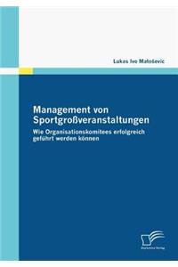 Management von Sportgroßveranstaltungen