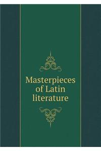 Masterpieces of Latin Literature