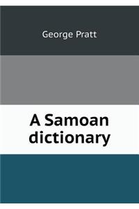 A Samoan Dictionary