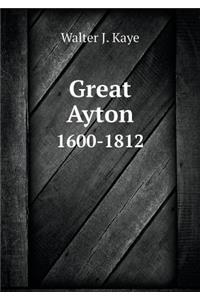 Great Ayton 1600-1812