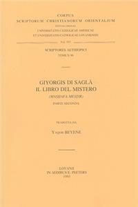 Giyorgis Di Sagla. Il Libro del Mistero (Mashafa Mestir), II