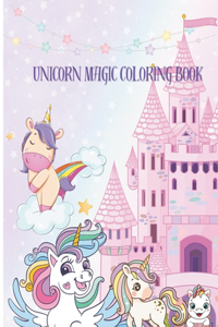 Unicorn Magic Coloring Book