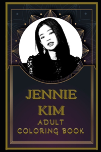 Jennie Kim Adult Coloring Book