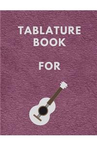 Tablature Book For