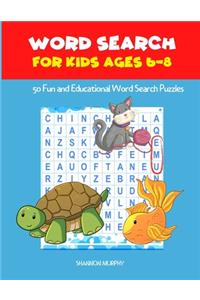 Word Search for Kids Ages 6-8