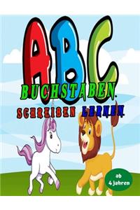 Buchstaben Schreiben lernen ab 4 jahren