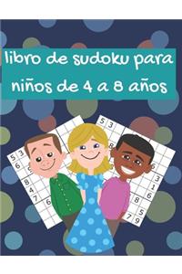 libro de sudoku para niños de 4 a 8 años