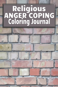 Religious Anger Coping Coloring Journal