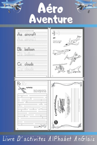 Aéro Aventure Livre D'activites Alphabet Anglais