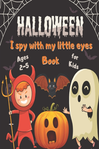 I Spy Halloween Book for Kids Ages 2-5