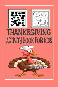 Thanksgiving activity Book For Kids