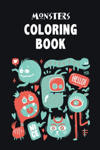 Monsters Coloring Book