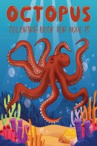 Octopus Coloring Book for Adults