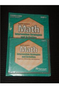 Harcourt School Publishers Math: Intervention Start/ACT CD Package of 1 Grade 5