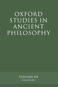 Oxford Studies in Ancient Philosophy