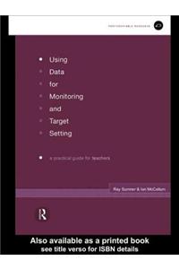 Using Data for Monitoring and Target Setting