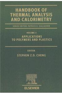 Handbook of Thermal Analysis and Calorimetry