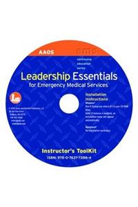 Leadership Essentials for Emergency Medical Services Instructor's Toolkit CD-ROM