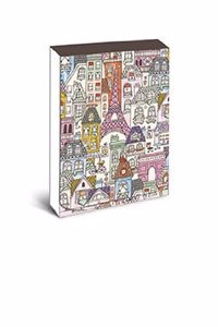 Cityscape Paris Purse Notes