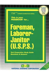 Foreman, Laborer-Janitor (U.S.P.S.)