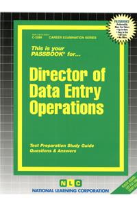 Director of Data Entry Operations