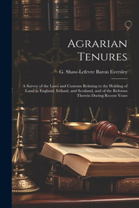 Agrarian Tenures [electronic Resource]