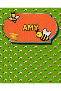 Handwriting Practice 120 Page Honey Bee Book Amy