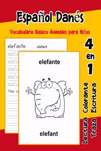 Español Danés Vocabulario Basico Animales para Niños