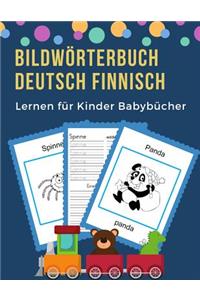 Bildwörterbuch Deutsch Finnisch Lernen für Kinder Babybücher