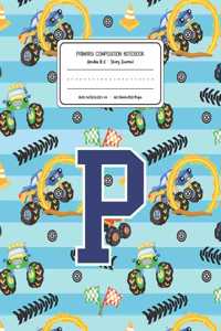 Primary Composition Notebook Grades K-2 Story Journal P