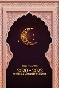 2020 - 2022 Weekly & Monthly Planner