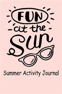 Fun at the Sun Summer Activity Journal