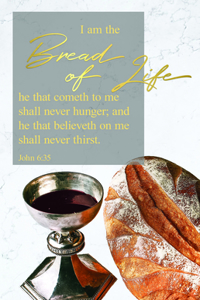 Bread of Life Bulletin (Pkg 100) Communion