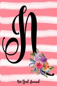 Monogram N Notebook