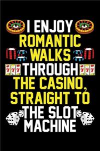 I Enjoy Romantic Walks Through the Casino, Straight Tot He Slot Machine