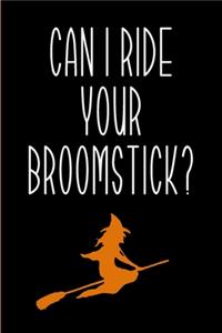 Can I Ride Your Broomstick?