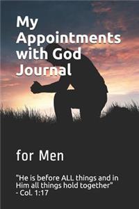 My Appointments with God Journal