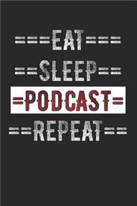 Podcast Journal - Eat Sleep Podcast Repeat