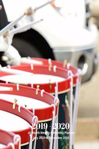 2019 - 2020 18 Month Weekly & Monthly Planner July 2019 to December 2020