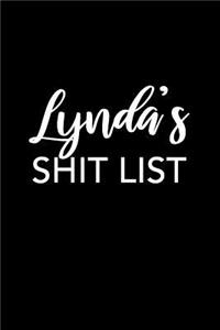 Lynda's Shit List